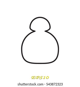 perfume, bottle, icon, vector illustration eps10