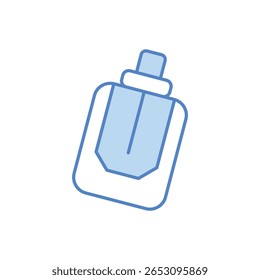 Botella de perfume Icon Vector Ilustración de stock