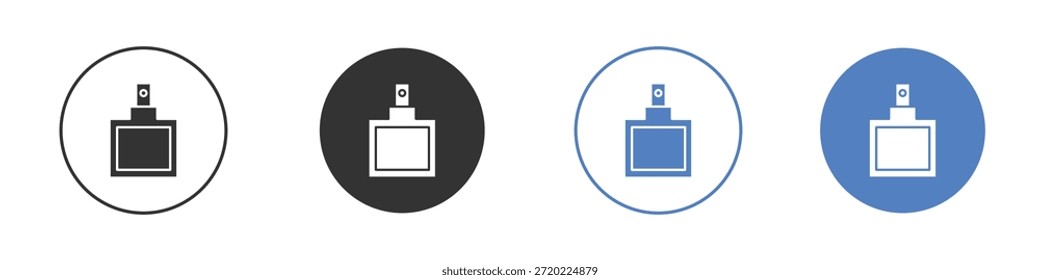 Icono de la botella de perfume para el Diseño web