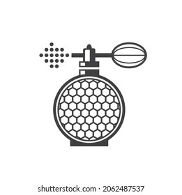 ilustración de botellas de perfume, arte vectorial.