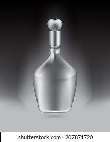 Perfume bottle, illustration vector design.