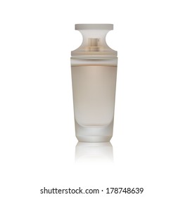 Perfume bottle - isolated on white background. Photo-realistic vector.