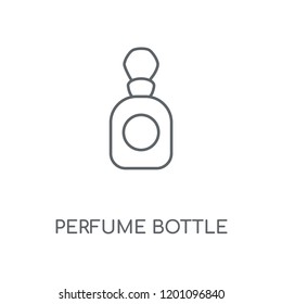 Perfume Bottle linear icon. Perfume Bottle concept stroke symbol design. Thin graphic elements vector illustration, outline pattern on a white background, eps 10.