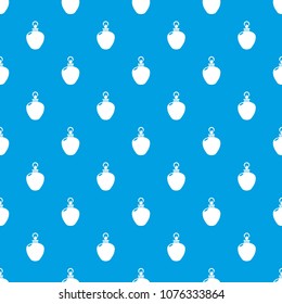 Perfume bottle merchandise pattern vector seamless blue repeat for any use