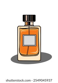 perfume bottle mockup vector, mockup for your brand