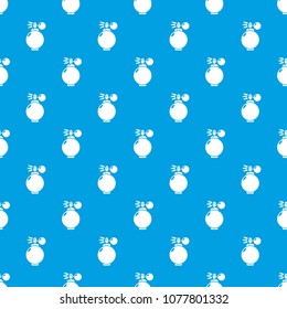 Perfume bottle modern pattern vector seamless blue repeat for any use