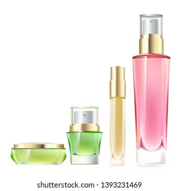 perfume bottle  package design vial flask phial glass toiletry cosmetology