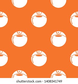 Perfume bottle round pattern vector orange for any web design best