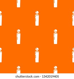 Perfume bottle tokyo pattern vector orange for any web design best