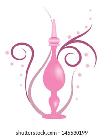 Perfume bottle, vector format