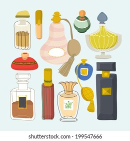 Perfume bottles