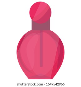 Perfume bottles simple Illustration. Clip Art vector.