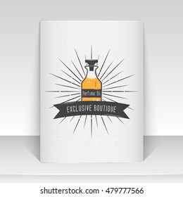 Perfume, boutique logo.