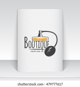 Perfume, boutique logo.
