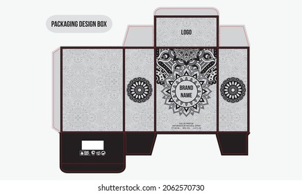 perfume box design, oriental, Arabic design