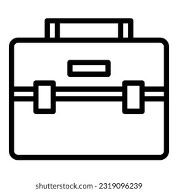 Perfume box icon outline vector. Case beauty. Cosmetic makeup
