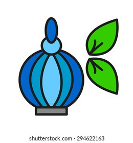 perfume, color icon