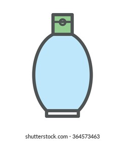 
Perfume Colored Vector Icon

