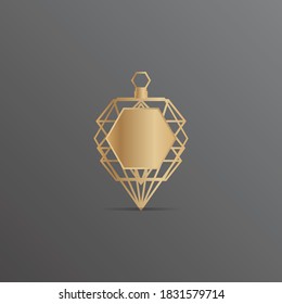 plantilla de logotipo de cosméticos de perfume, vector de plantilla de logotipo abstracto de perfume, Emblem, Concepto de diseño, símbolo creativo, icono