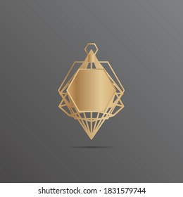 plantilla de logotipo de cosméticos de perfume, vector de plantilla de logotipo abstracto de perfume, Emblem, Concepto de diseño, símbolo creativo, icono
