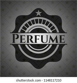 Perfume dark icon or emblem