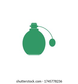icono de diseño de perfume blanco aislado 