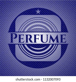 Perfume Emblem Denim Texture Stock Vector (Royalty Free) 1132007093 ...