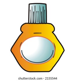 perfume flask