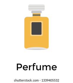Perfume flat icon design 