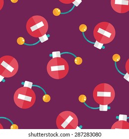 Perfume flat icon,eps10 seamless pattern background