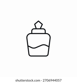 Perfume fregrance icono signo Vector