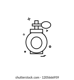 Perfume icon design vector