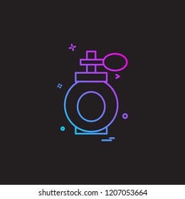 Perfume icon design vector