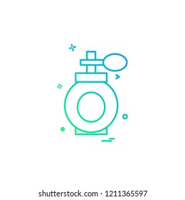 Perfume icon design vector