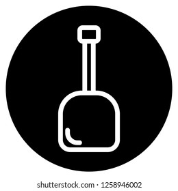 perfume icon with elegance design concept