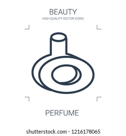 perfume icon. high quality line perfume icon on white background. from beauty collection flat trendy vector perfume symbol. use for web and mobile