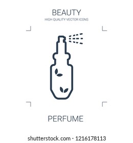 perfume icon. high quality line perfume icon on white background. from beauty collection flat trendy vector perfume symbol. use for web and mobile