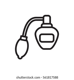 perfume icon illustration isolated vector sign symbol