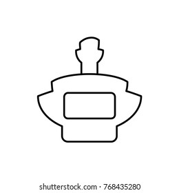 perfume icon illustration isolated vector sign symbol