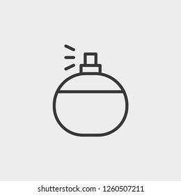 Perfume icon isolated on background. Cosmetics symbol modern, simple, vector, icon for website design, mobile app, ui. Vector Illustration
