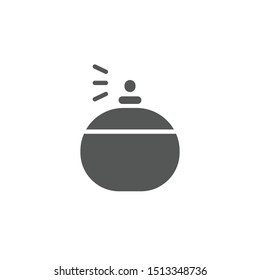 Perfume icon isolated on white background. Cosmetic symbol modern, simple, vector, icon for website design, mobile app, ui. Vector Illustration