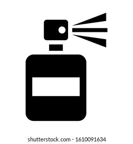 perfume icon isolated sign symbol vector illustration - high quality black style vector icons

