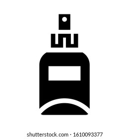 perfume icon isolated sign symbol vector illustration - high quality black style vector icons
