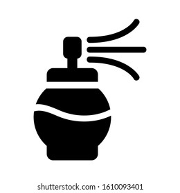 perfume icon isolated sign symbol vector illustration - high quality black style vector icons
