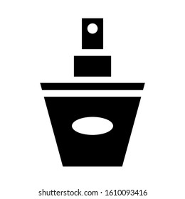 perfume icon isolated sign symbol vector illustration - high quality black style vector icons
