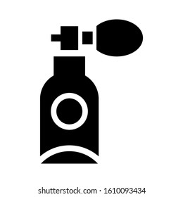 perfume icon isolated sign symbol vector illustration - high quality black style vector icons
