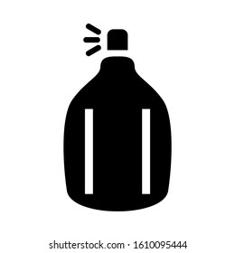 perfume icon isolated sign symbol vector illustration - high quality black style vector icons
