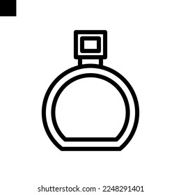 perfume icon line style vector