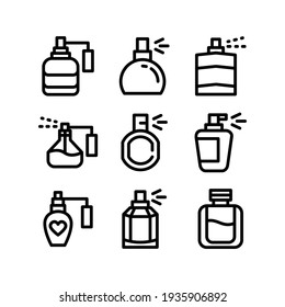 perfume icon or logo isolated sign symbol vector illustration - Collection of high quality black style vector icons
