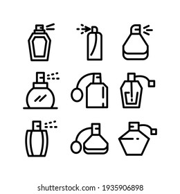 perfume icon or logo isolated sign symbol vector illustration - Collection of high quality black style vector icons
